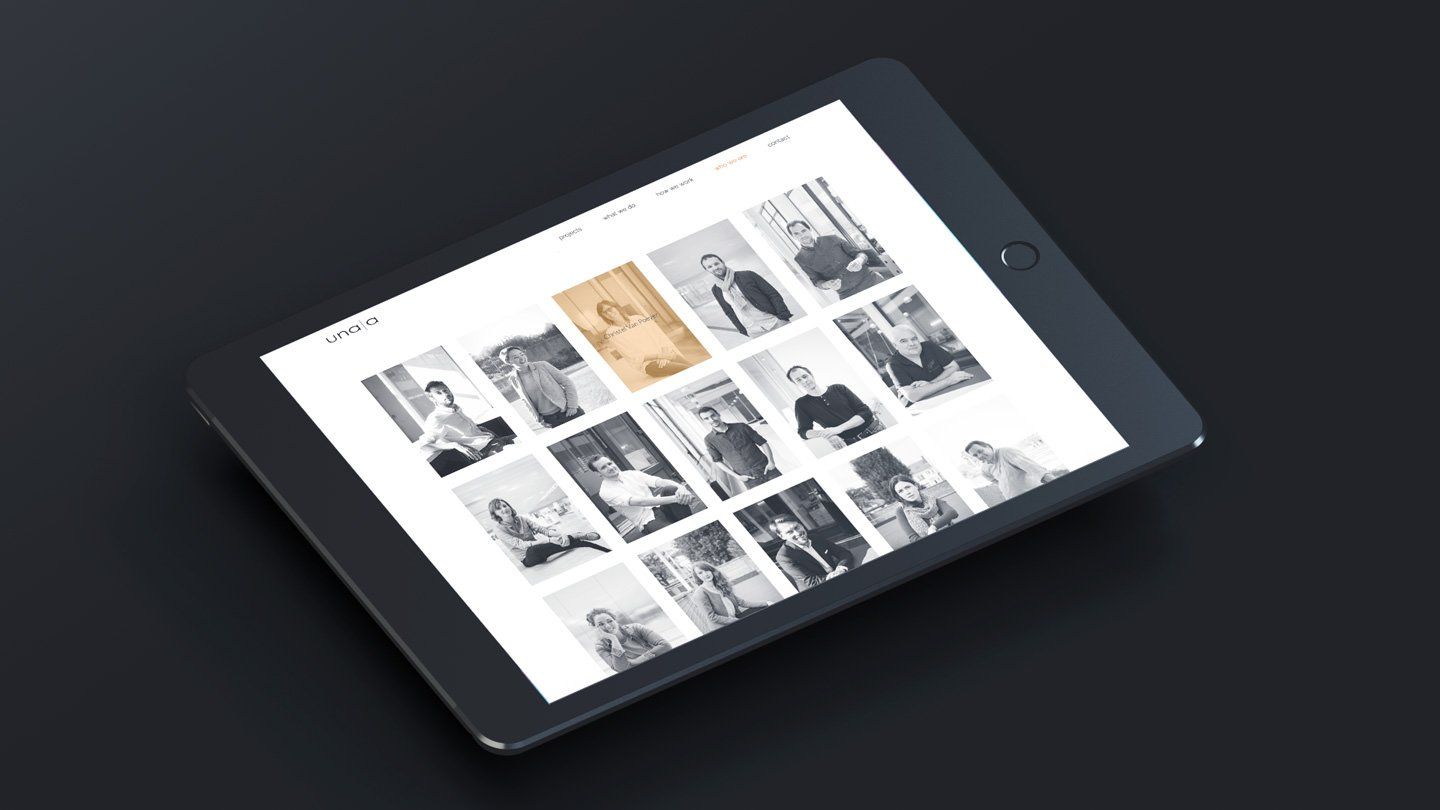 responsive website creation mockup